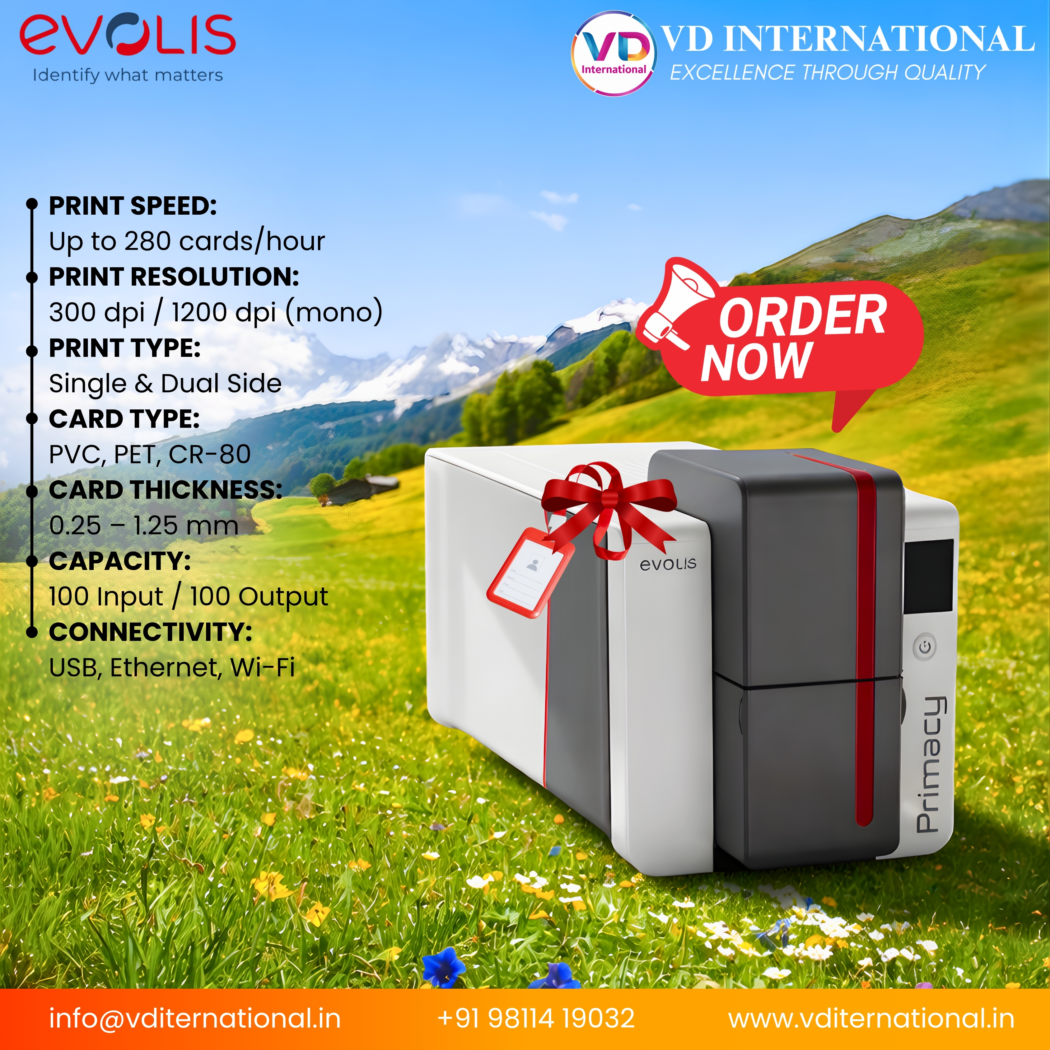 Upgrade Your ID Card Printing with Evolis Primacy 2
