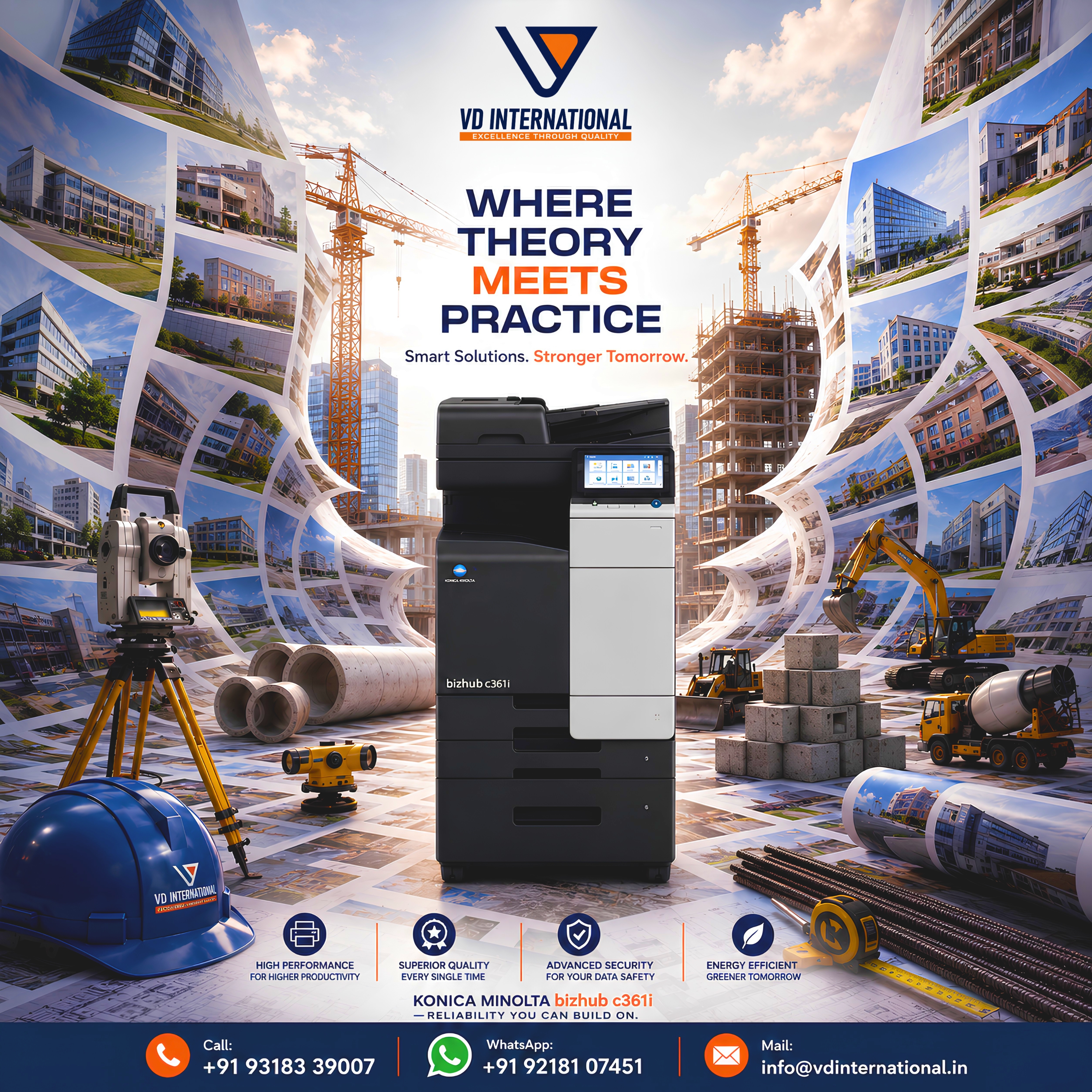 Konica Minolta bizhub C361i: Advanced A3 Colour Printing for Smarter, More Productive Offices