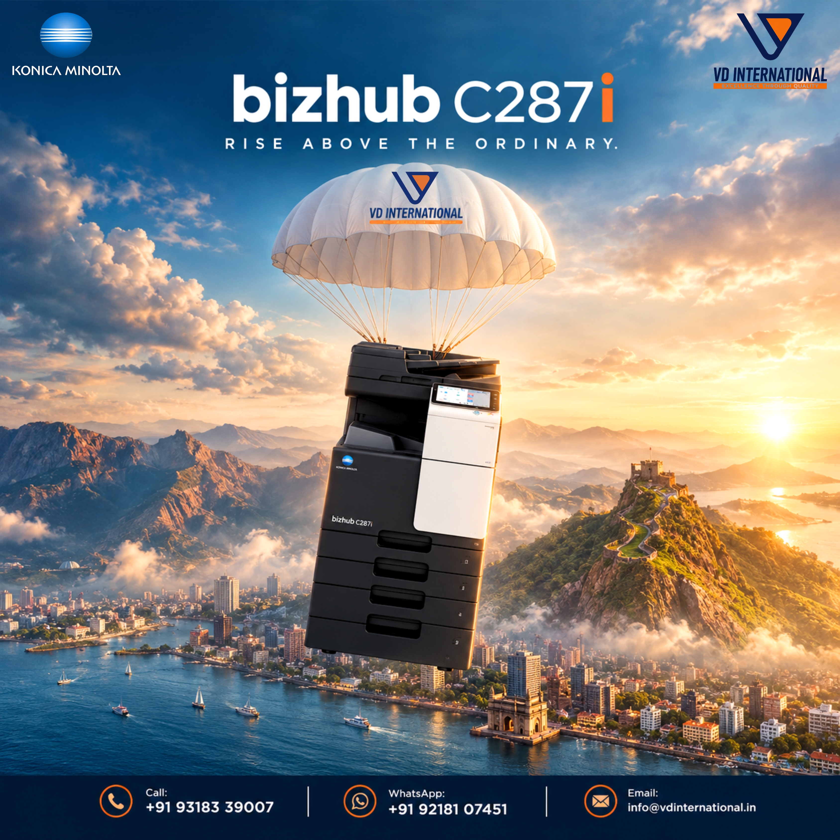 Konica Minolta bizhub C287i: Smart Printing Solutions for Better Business Productivity