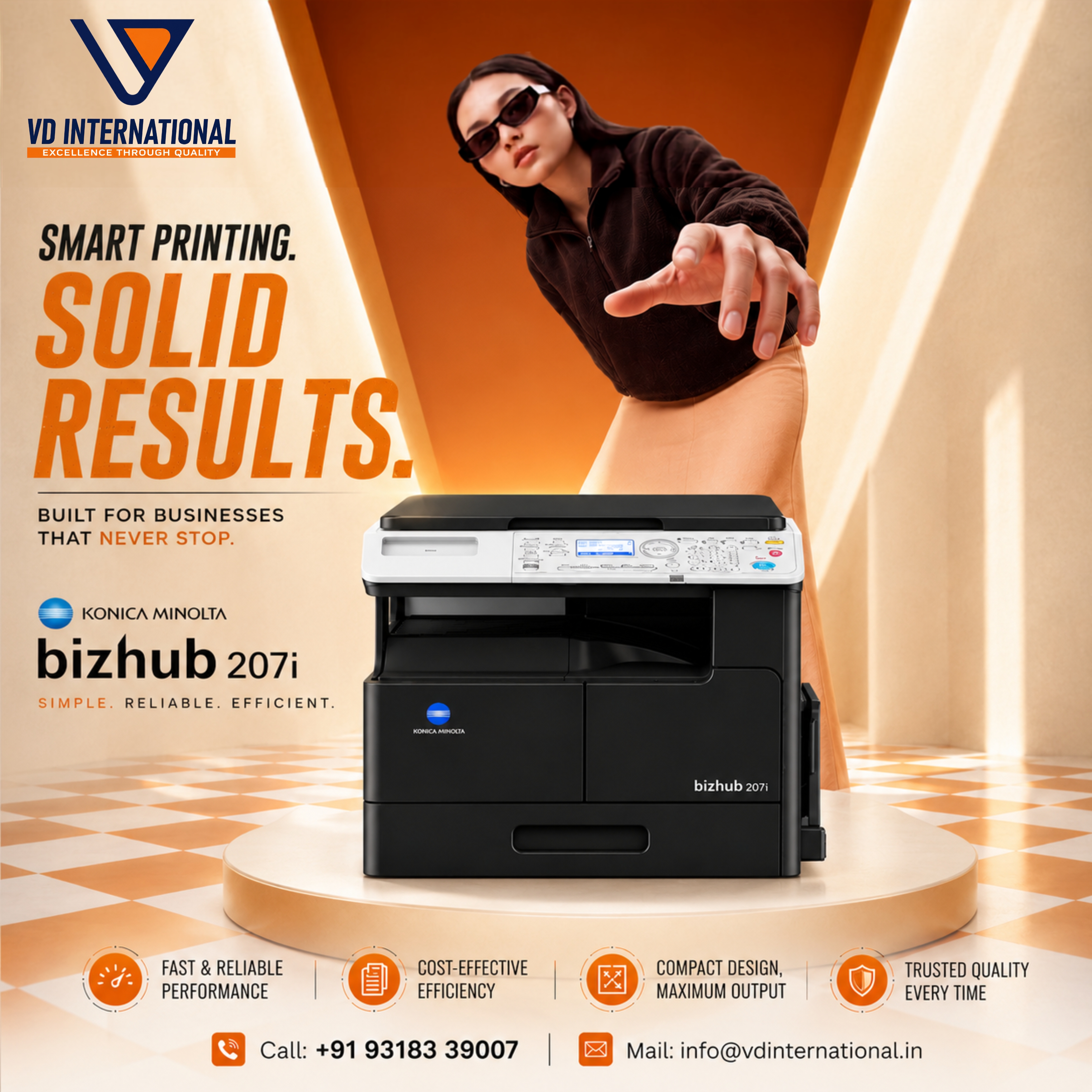 Why the Konica Minolta bizhub 207i is Perfect for Everyday Business Printing