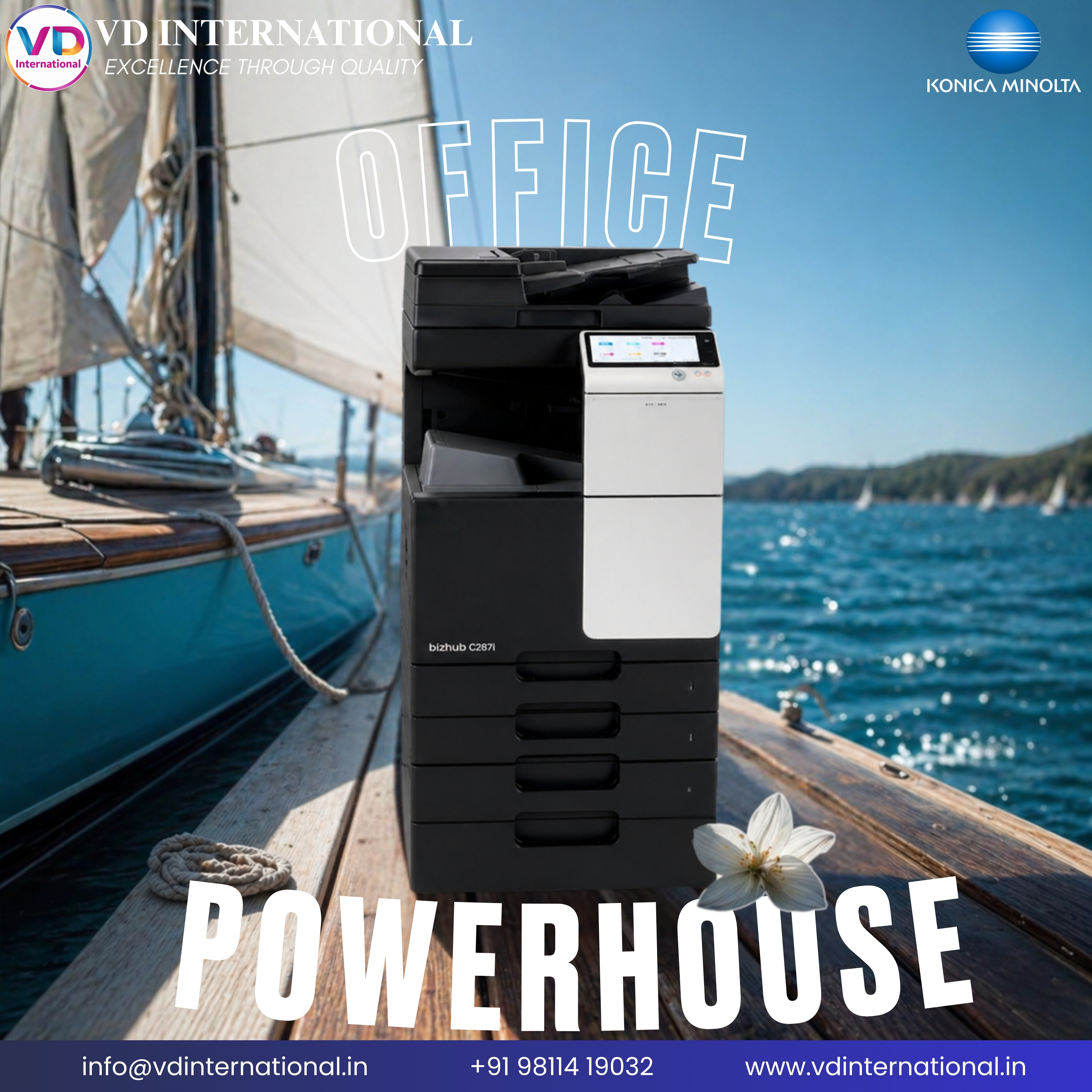 The Perfect Balance of Speed & Quality – Bizhub C287i