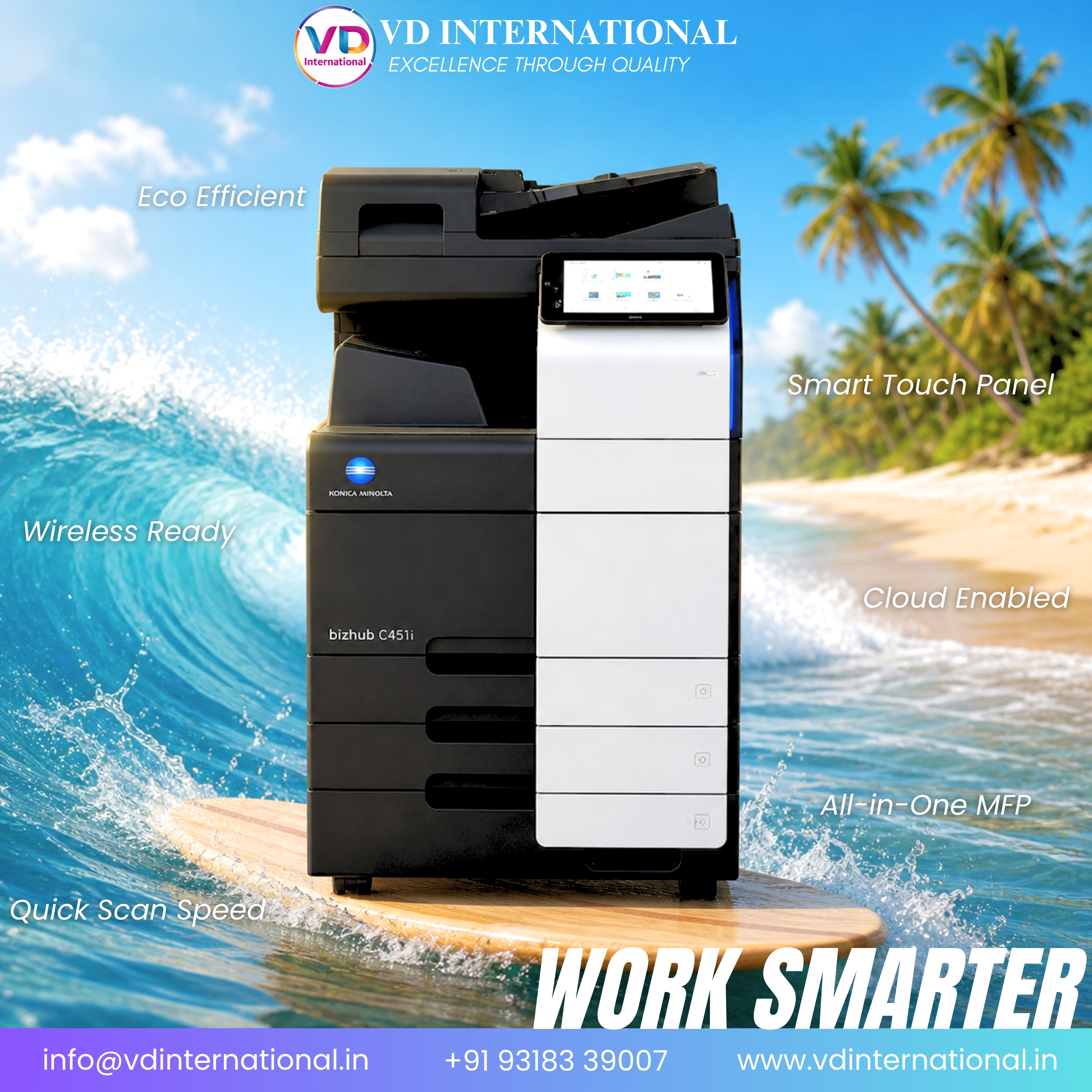 Why Bizhub C451i is Perfect for High-Volume Offices