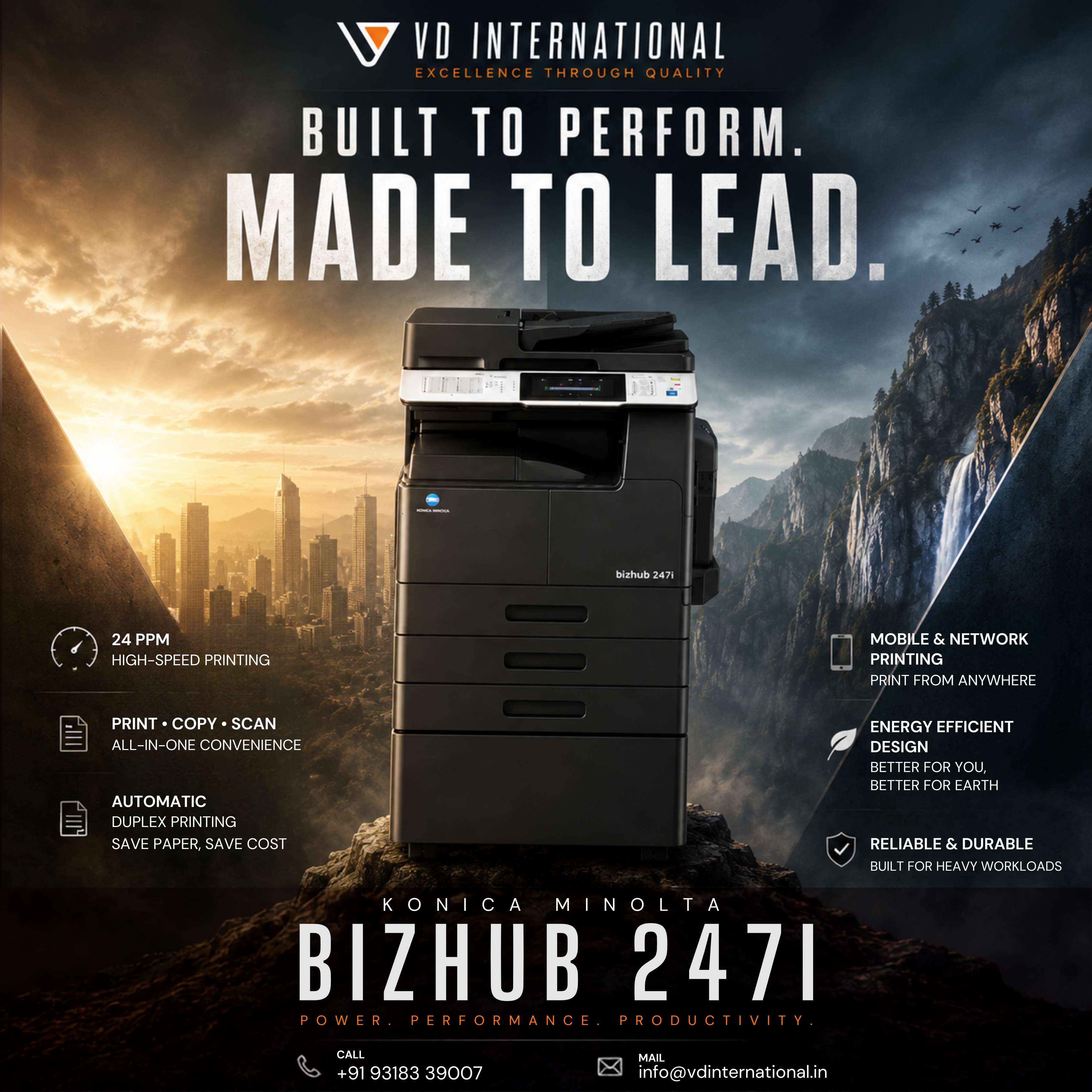 Why the Konica Minolta Bizhub 247i is the Perfect Choice for Business Printing