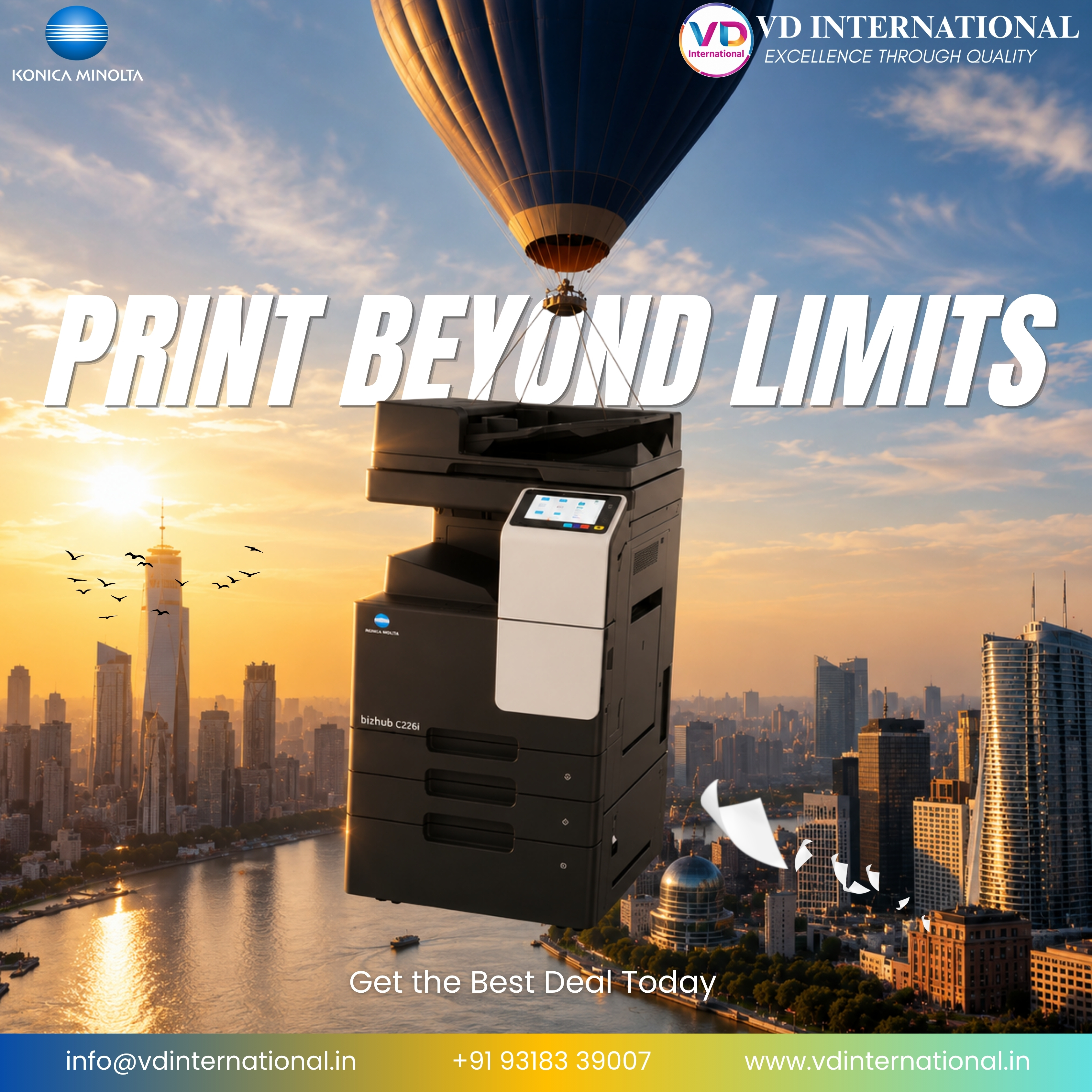Elevate Office Productivity with   – Smart Printing Solution by VD International