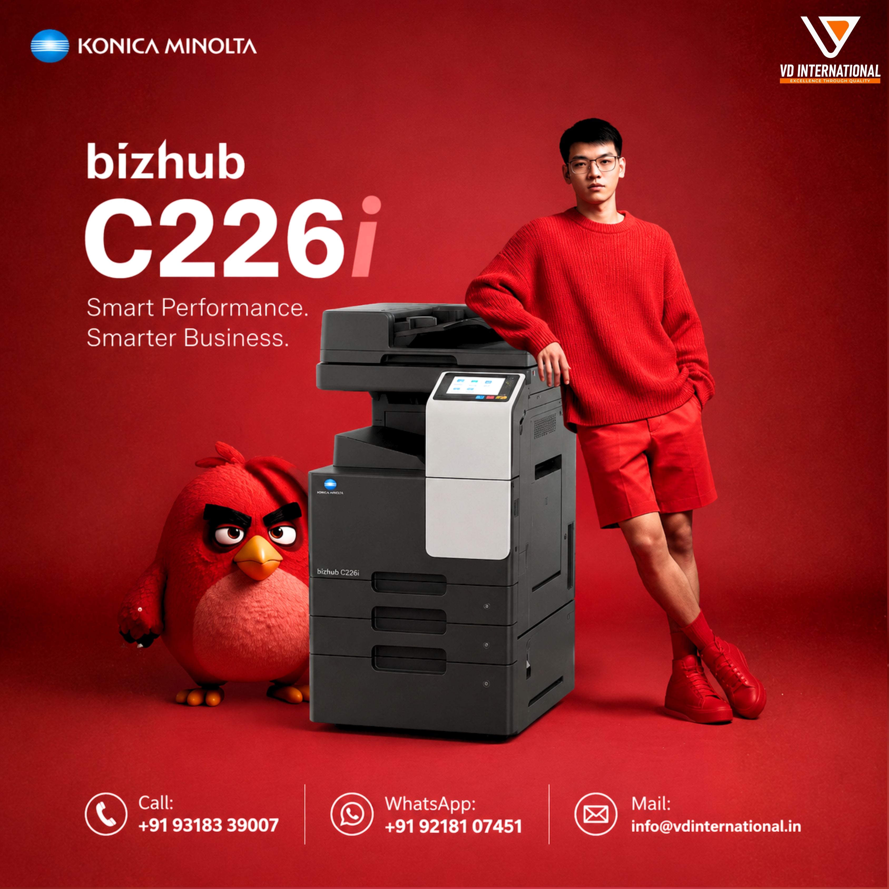 Konica Minolta bizhub C226i: Smart Performance for Smarter Business