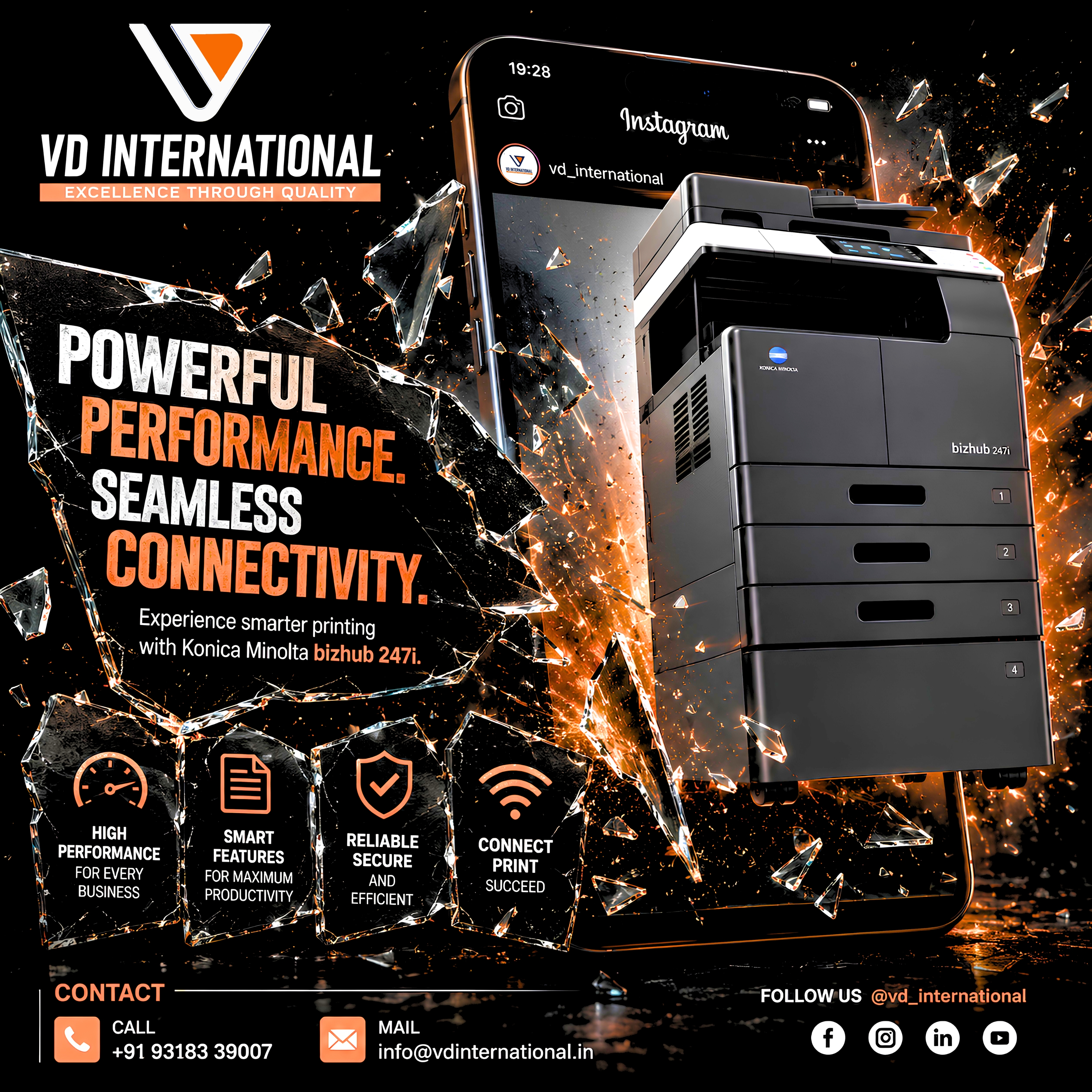Experience High-Performance Printing with Konica Minolta bizhub 247i