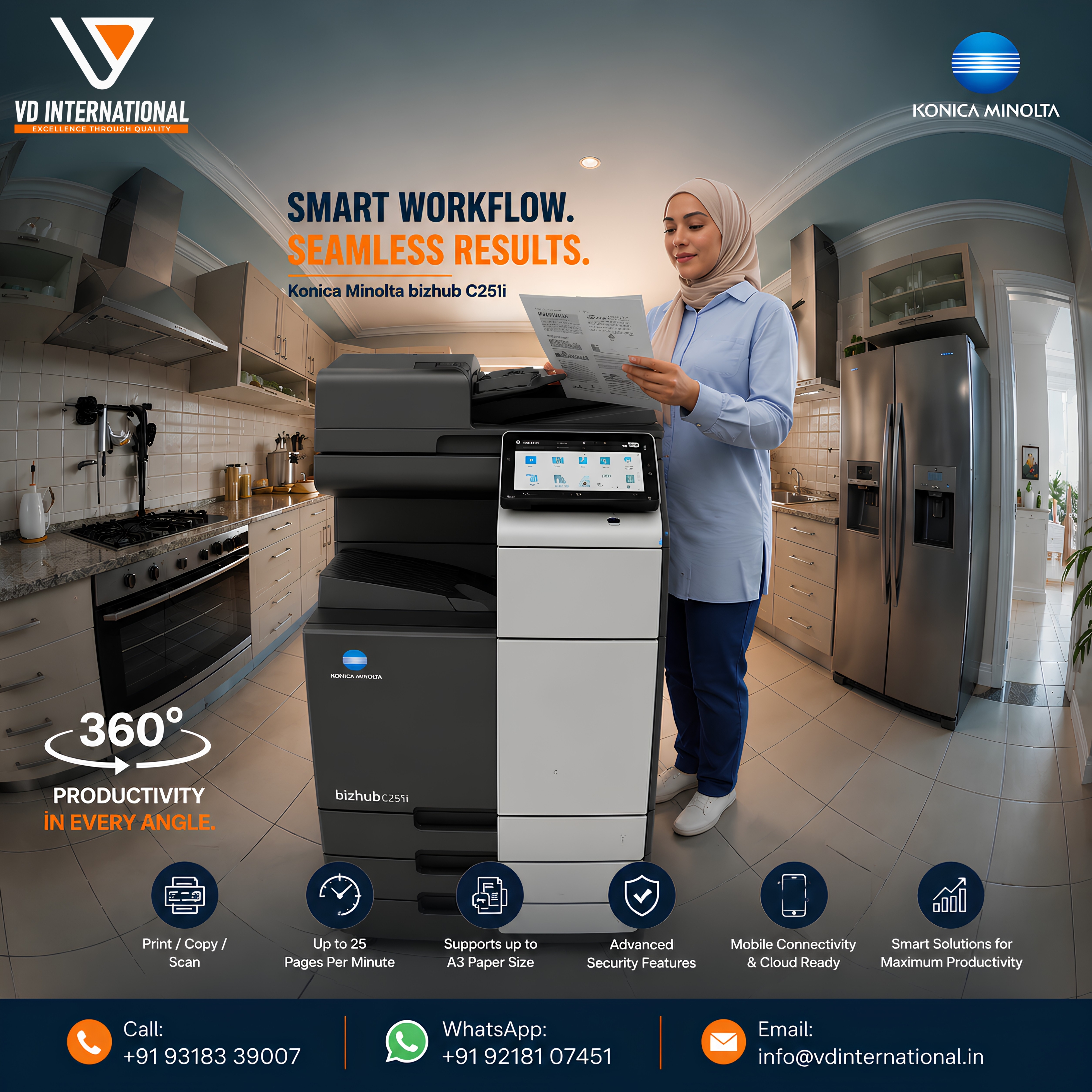 Konica Minolta bizhub C251i: Smart, Efficient Printing for Modern Offices